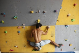 Boulder gym